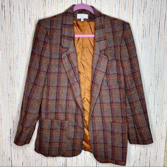 Jamie Hanson Jackets & Blazers - Jamie Hanson Plaid Blazer